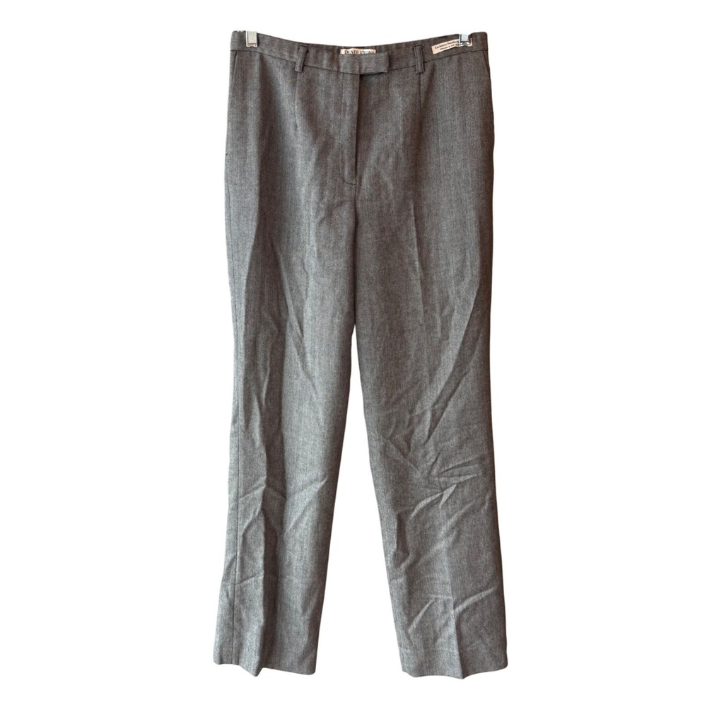 Pendleton Wool Herringbone Dress Pants Trousers Classic Career Gray Size 10 NWT‎